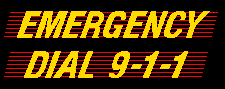 Dial 911 in an Emergency